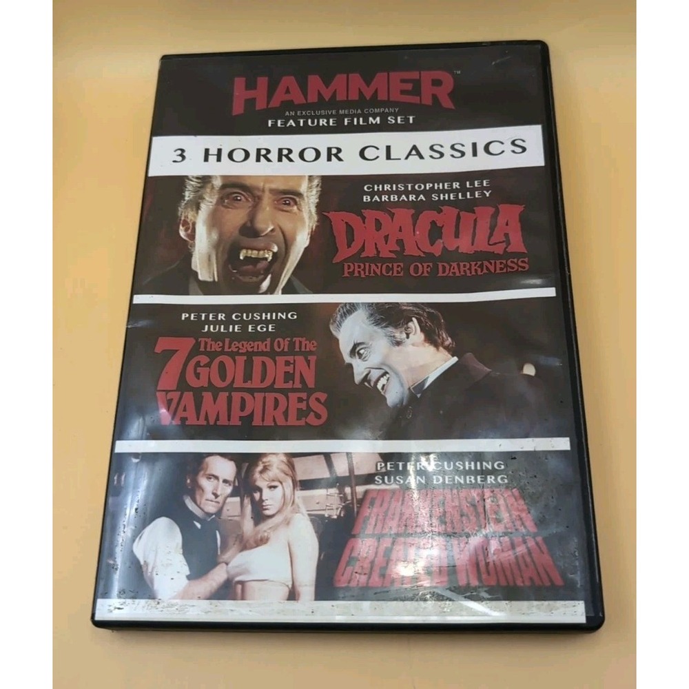 3‎ Film Hammer Horror Set (DVD)